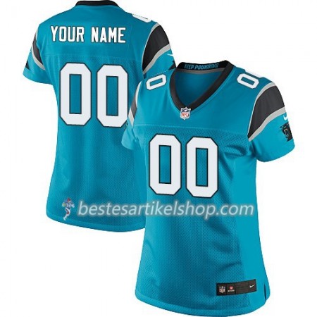 Damen Carolina Panthers Trikot Nike Blau - Personalisiert Damen Carolina Panthers Trikot Nike Blau - Personalisiert